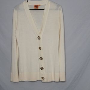 TORY BURCH | Cream Cardigan